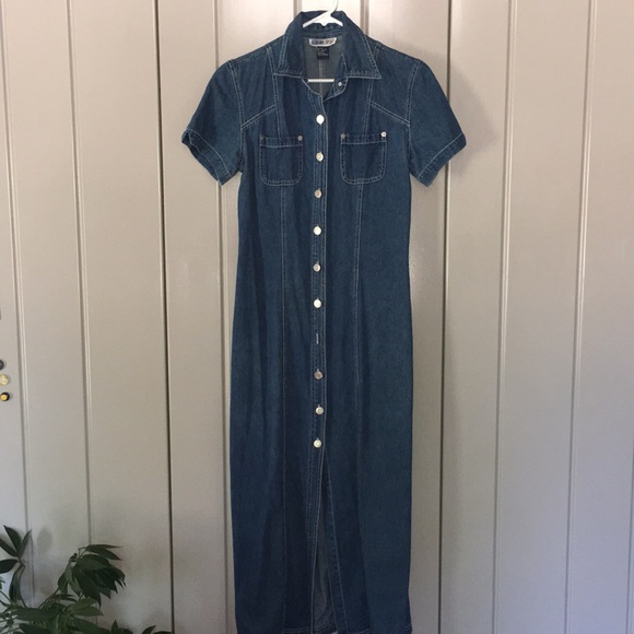 Adriana Sport Dresses & Skirts - Adriana Sport Denim/Jean Dress Size Medium